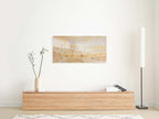 Panoramic Jerusalem Old City Temple Mount Painting Print, Biblical Pilgrimage Wall Art