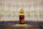 Jerusalem Gold and Red Jewish Old Bible Torah Scroll Painting
