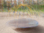 Jewish Wall Art Painting - Colorful Impressionist Round arches - Stretched Canvas Print