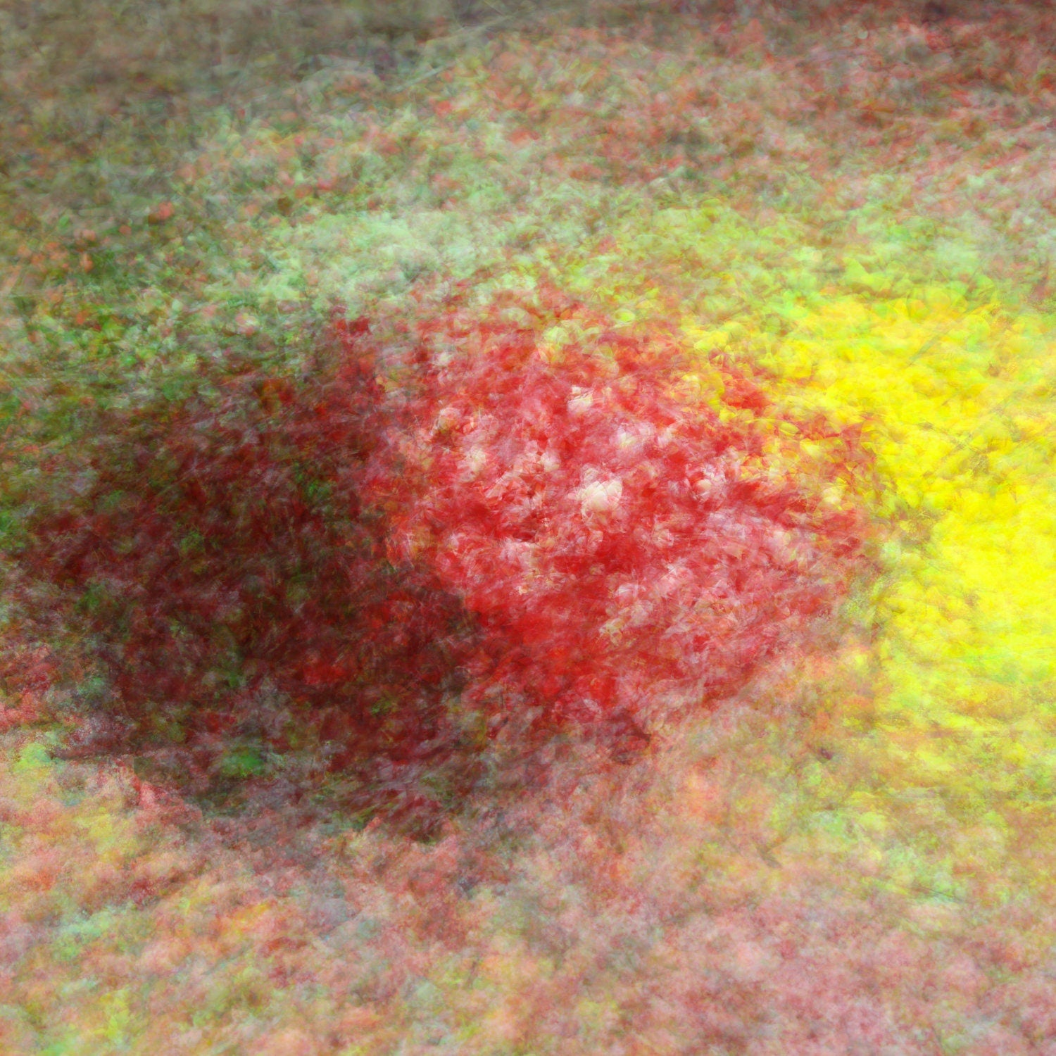 Minimalist Colorful Abstract Impressionist Painting