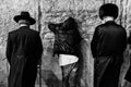 Black and White Jewish Kotel — Three Different Prayers at the Western Wall During the Selichot