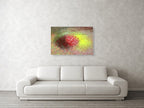 Minimalist Colorful Abstract Impressionist Painting