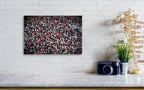 Holy Land Peper Kitchen Wall — Red, Grey and Black Pepper seed at the Mahane Yehuda food Market of Jerusalem