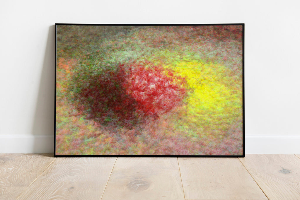 Minimalist Colorful Abstract Impressionist Painting