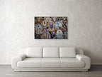 Colorful Israeli Holy Land Hamsa Chai Hands