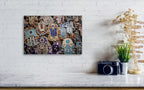 Colorful Israeli Holy Land Hamsa Chai Hands