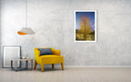 Gold Tree Painting by Night — Canvas