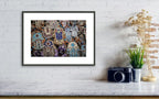 Colorful Israeli Holy Land Hamsa Chai Hands
