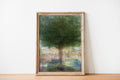 Holy Land Colorful Tree Impressionist Painting