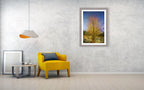 Gold Tree Painting by Night — Canvas