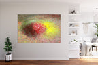 Minimalist Colorful Abstract Impressionist Painting