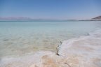 Israeli Seascape — Israeli Blue Beach Dead Sea with Salt Sea Minerals