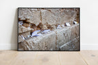 Praying Paper Notes in the Kotel Western Wall — Jerusalem Jewish Stones
