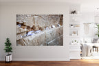 Praying Paper Notes in the Kotel Western Wall — Jerusalem Jewish Stones