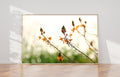 Israel Holy Land Orange and Green Blubine Flowers