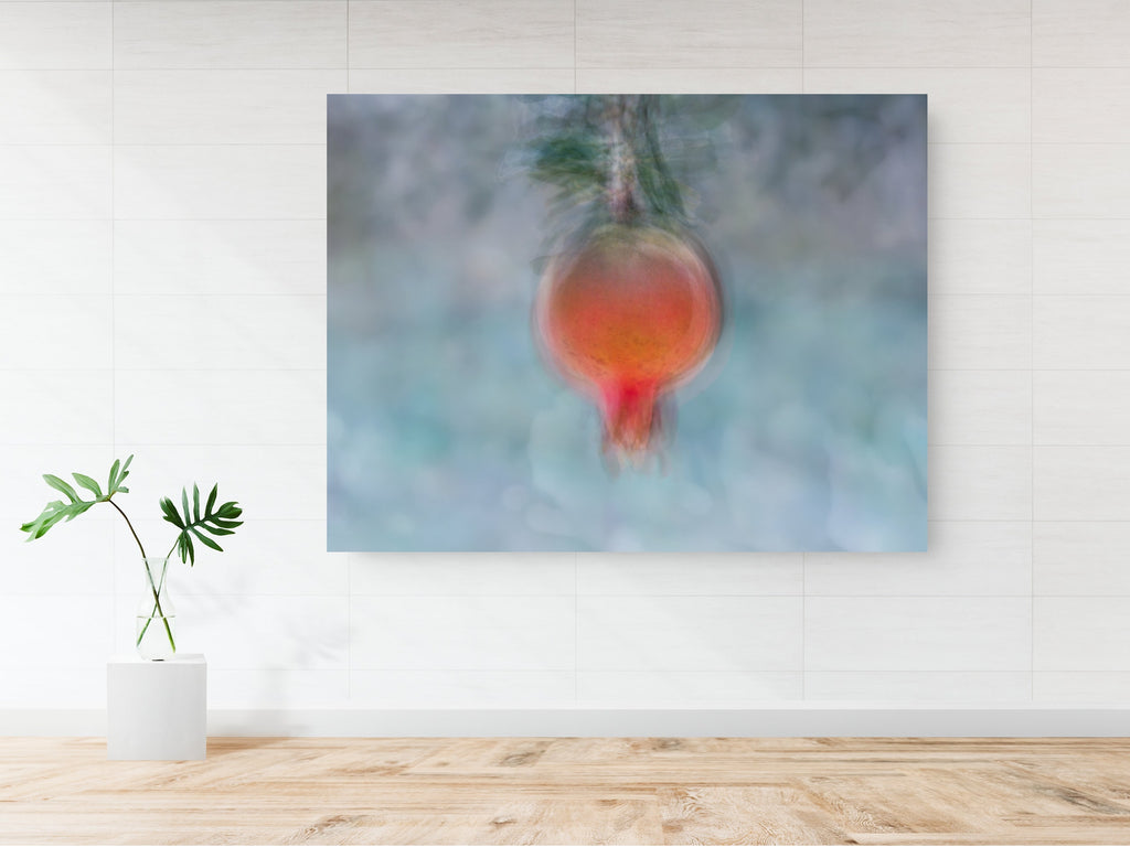 Holy Land Pomegranate Impressionist Painting — 7 species of Israel