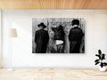 Black and White Jewish Kotel — Three Different Prayers at the Western Wall During the Selichot