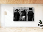 Black and White Jewish Kotel — Three Different Prayers at the Western Wall During the Selichot
