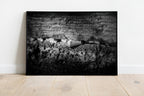 Back and White Kotel Stone Wall Art with a Prayer Note