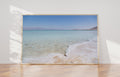 Israeli Seascape — Israeli Blue Beach Dead Sea with Salt Sea Minerals