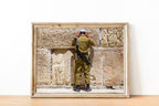 IDF Tsahal Soldier Praying at the Kotel Western Wall