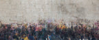 Panoramic Kotel Wall Art Painting Print - Jewish Prayers at the Western Wall - Kosel