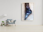 Jerusalem Kotel Western Wall Painting Print: Prayer Paper Notes in a Stone Gap