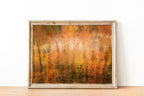 Multicolor Abstract Hanukkiah Candles