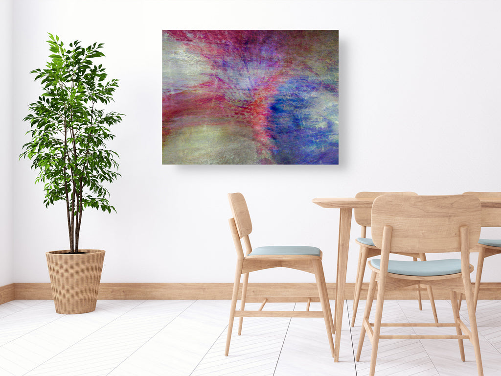Purple Red Blue Powerful Abstract — Holy Land