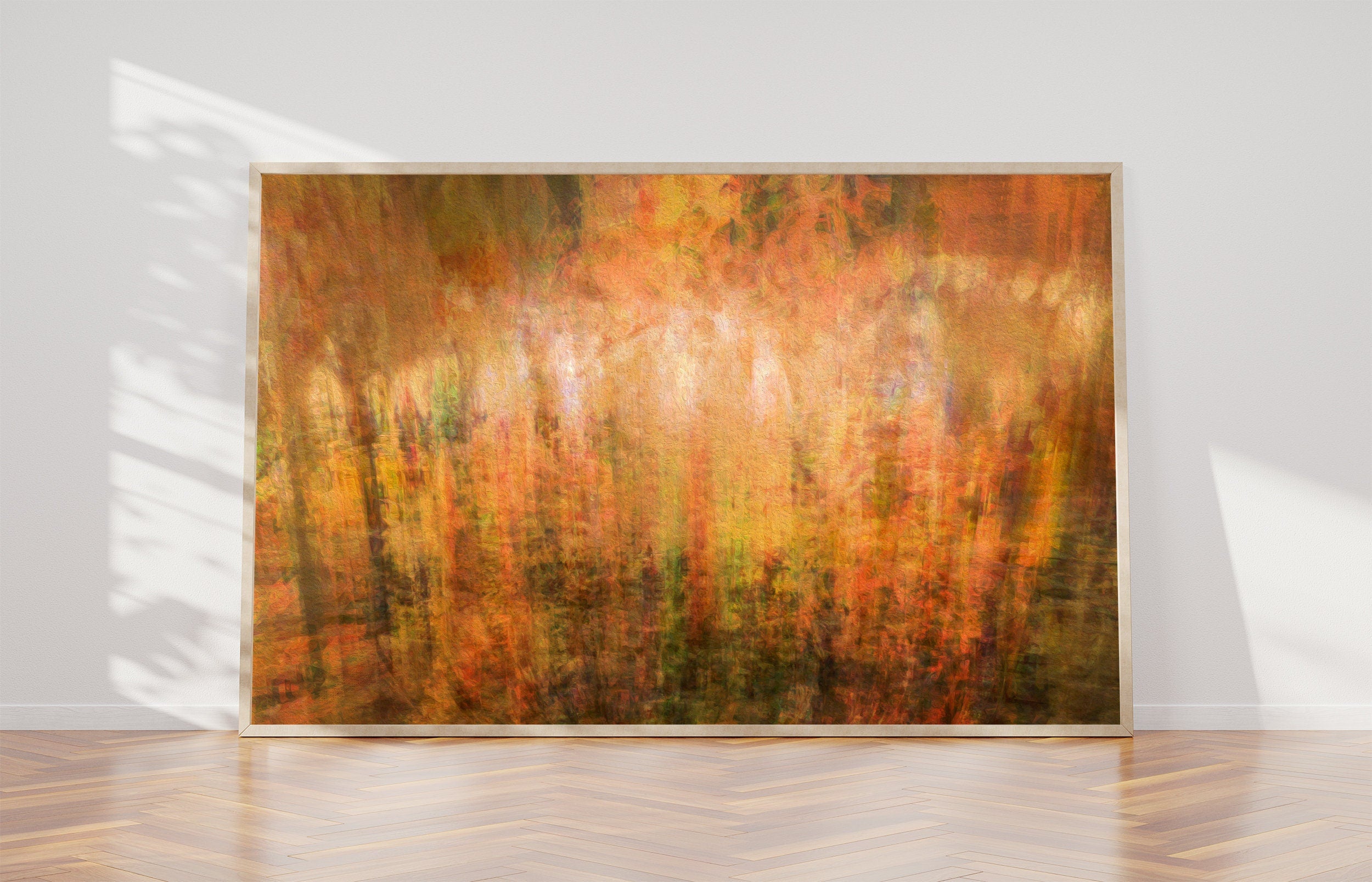 Multicolor Abstract Hanukkiah Candles
