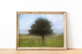 Olive Tree Impressionist Painting at Jerusalem