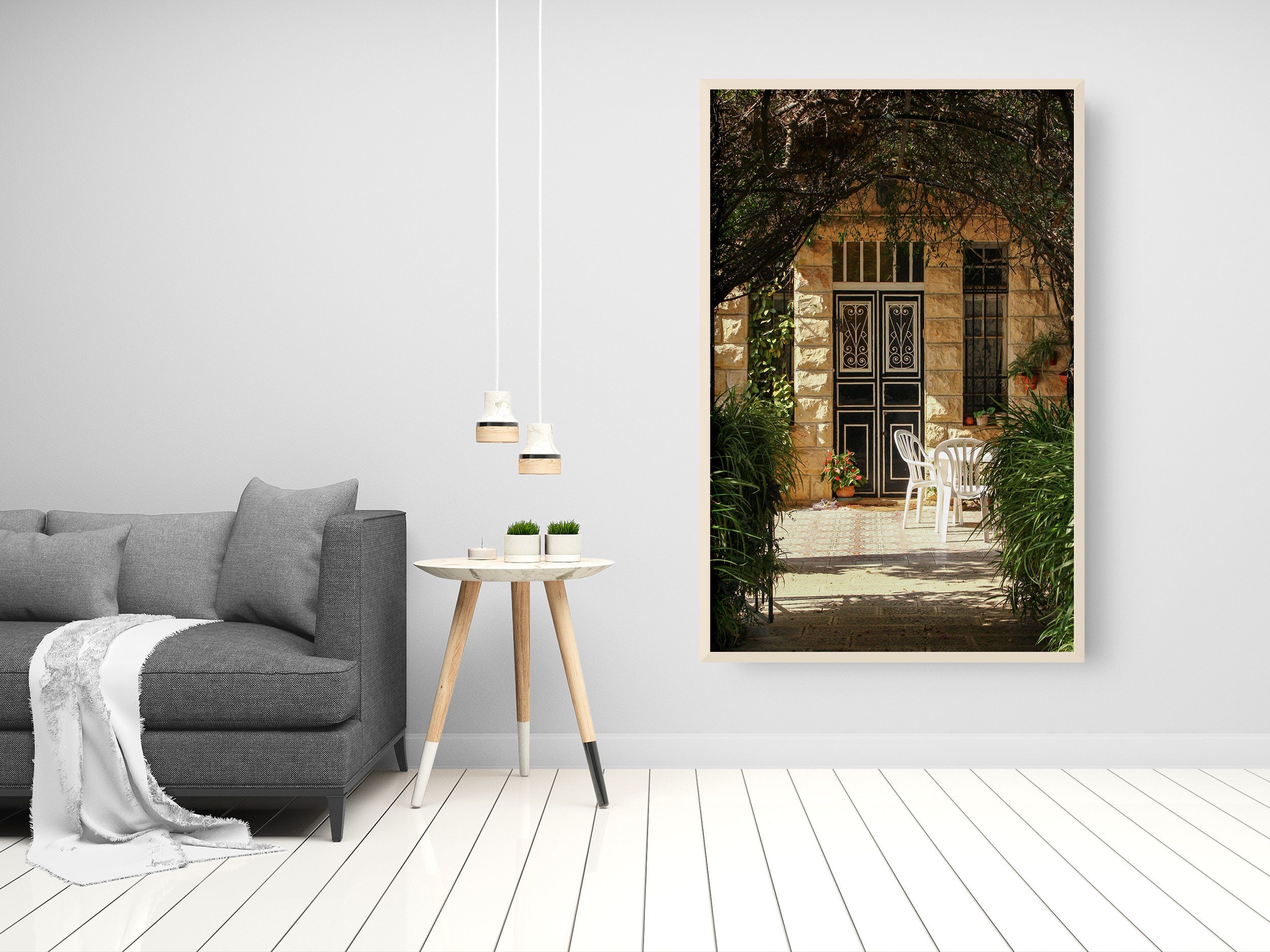 Jerusalem Garden Path Door Patio — Door Travel