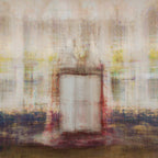 Jewish Old Bible Torah Scroll Opened Painting — Vertical