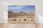 Israeli Negev Desert Mountain Rocks Landscape — Holy Land View Photography