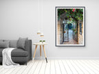 Jerusalem Garden Door Entrance with Ivy and Jerusalem stones