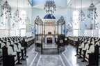 Tunisian Blue Sephardic Synagogue in Jerusalem