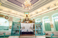 Blue Turquoise Sephardic Synagogue - Yamin Moshe Quarter - Jerusalem