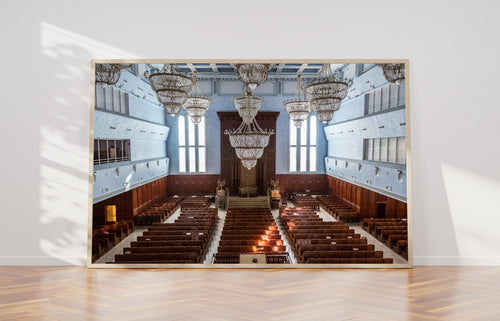Belz Hasidic Great Synagogue in Jerusalem