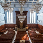 Belz Hasidic Great Synagogue in Jerusalem