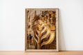 Kotel Golden Hanukkiah with Prayers — Jerusalem Western Wall (Kosel)