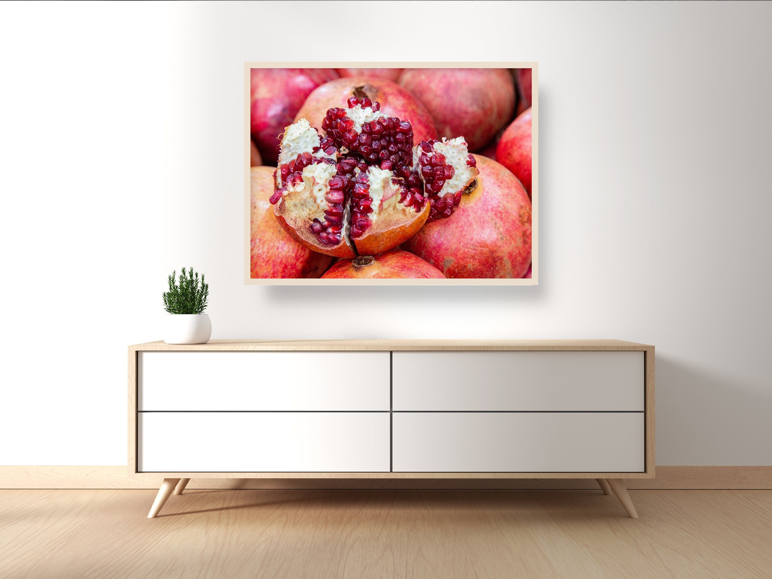 Red Fruit Pomegranate Rimon Opened — Kitchen Red