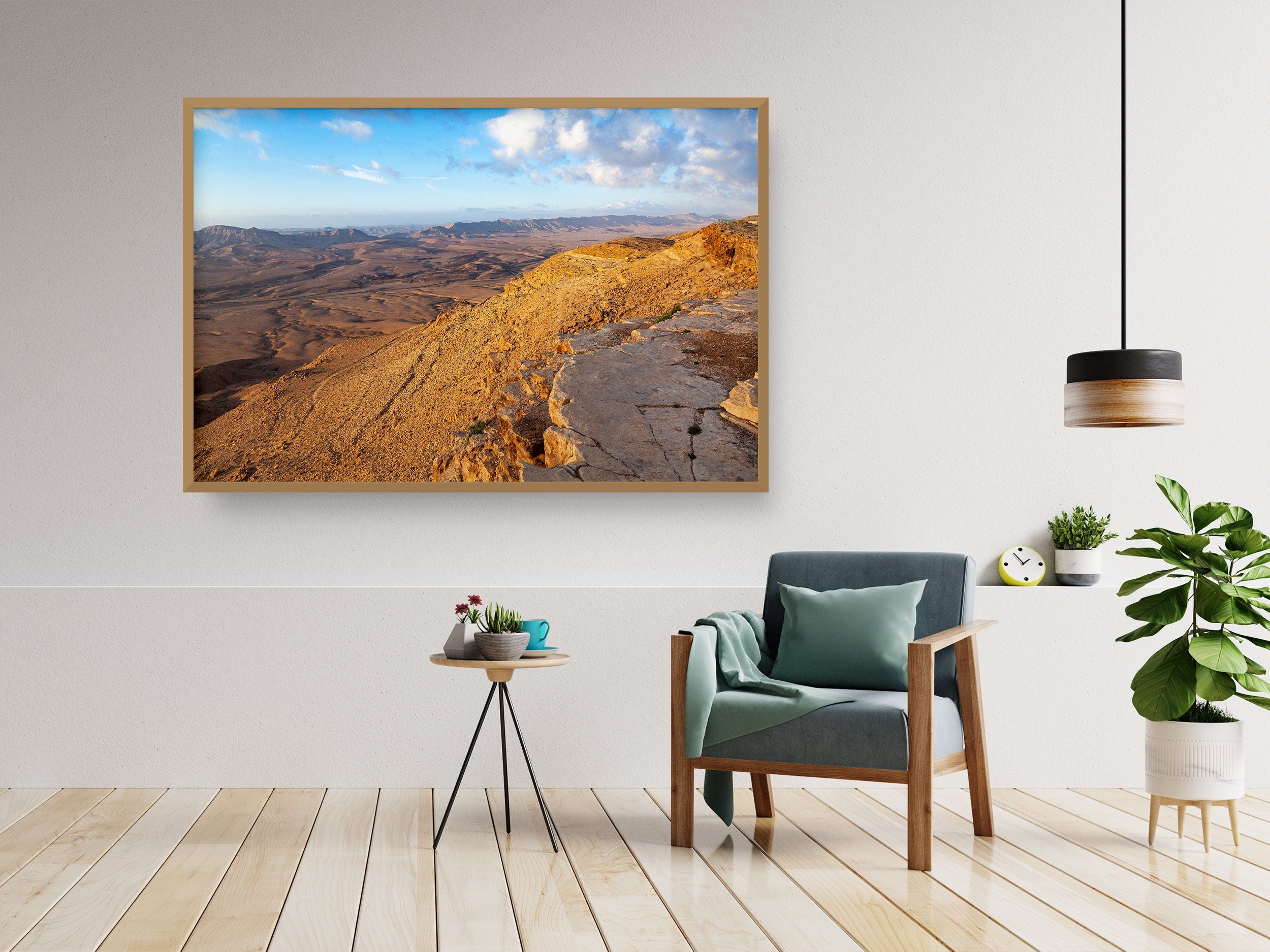 Ramon Crater Israeli Negev Desert Mountain Sunrise Landscape — Holy Land Photography