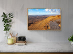 Ramon Crater Israeli Negev Desert Mountain Sunrise Landscape — Holy Land Photography