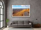 Ramon Crater Israeli Negev Desert Mountain Sunrise Landscape — Holy Land Photography