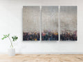 Kotel Western Wall Art: Abstract Triptych Impressionist Painting Print
