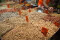 Nuts Almonds Pistachio & Cashew at the Jerusalem Market Mahane Yehuda — Colorful Kitchen