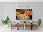 Jerusalem Food Market Exotic Fruit Tea Print: Machane Yehuda Colorful Kitchen