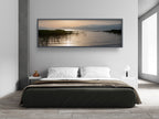 Panoramic Israeli Holy Land Tiberias Lake Sunrise — Kinneret Sea of Galilee
