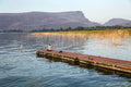 Israeli Holy Land Tiberias Lake — Sunrise Yoga Training at the Kinneret — Sea of Galilee