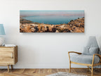 Panoramic Israeli Holy Land Tiberias Lake Sunset — Kinneret Sea of Galilee from the Arbel Mount